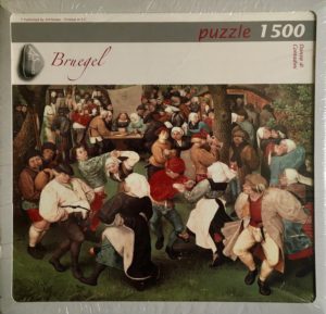 Image of the Puzzle 1500, Art Stones, Peasant Dance, Factory Sealed