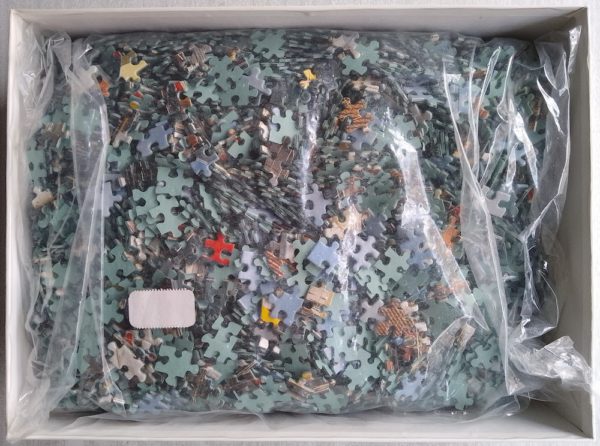 Image of the puzzle 4000, Educa, Smögen, Sweden, Sealed Bag, Picture of the bag