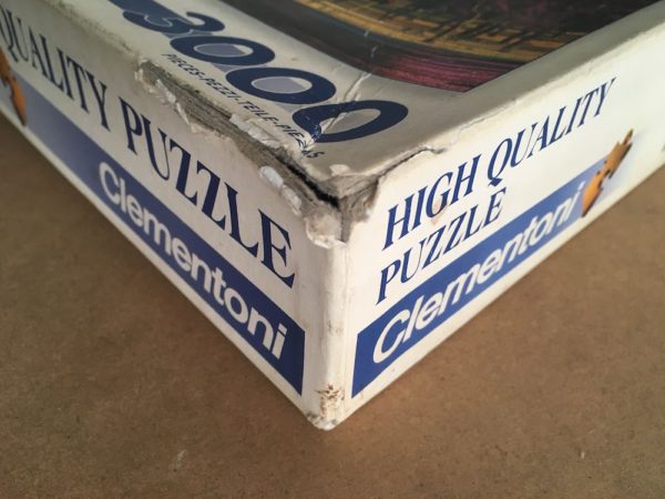 Image of the puzzle 3000, Clementoni, Pretoria, South Africa, Sealed Bag, Picture of the corner