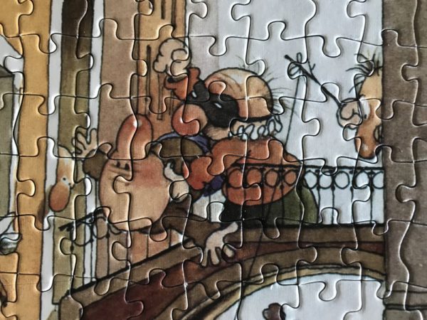 Image of the puzzle 1000, Heye, Canale Grande, by Jean-Jacques Loup, Complete, Detail
