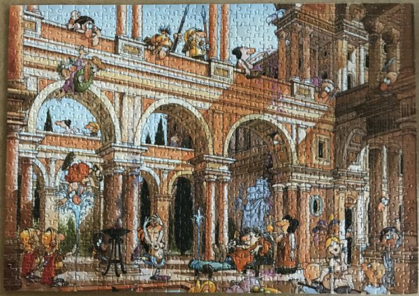 Image of the puzzle 750, Heye, Caesars Palace, Complete, picture of the puzzle assembled