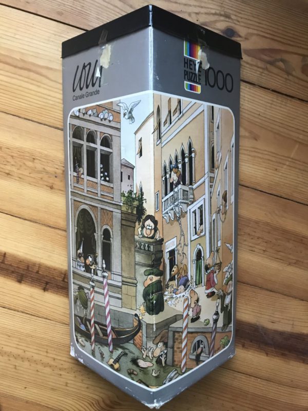 Image of the puzzle 1000, Heye, Canale Grande, by Jean-Jacques Loup, Complete, Picture of the box