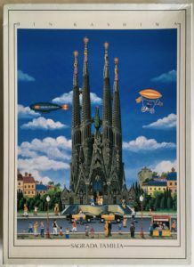 Image of the puzzle 2000, Central Hobby, Sagrada Familia, Sealed Bag, Picture of the Box