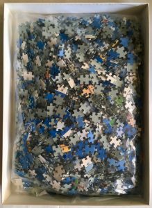 Image of the puzzle 2000, Central Hobby, Sagrada Familia, Sealed Bag, Picture of the Bag