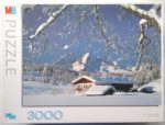 Image of the puzzle 3000, MB, Snow House, by R. Kirsch, Sealed Bag, Picture of the box