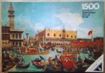 Image of the puzzle 1500, Ravensburger, Venice and the Doge's Palace, by Canaletto, Complete, Picture of the box