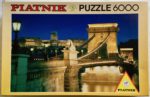 Image of the puzzle 6000, Piatnik, Chain Bridge, Budapest, Sealed Bag, Picture of the box