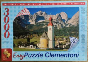 Image of the puzzle 3000, Clementoni, Tyrol, Austria, Sealed Bag, Picture of the box
