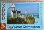 Image of the puzzle 3000, Clementoni, Neuschwanstein Castle, Sealed Bag, picture of the box