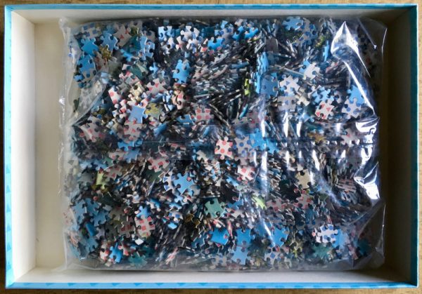Image of the puzzle 3000, Clementoni, Neuschwanstein Castle, Sealed Bag, picture of the bag