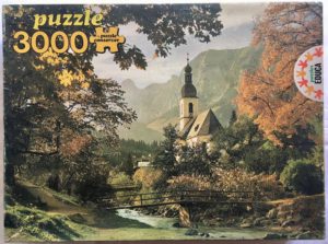 Image of the puzzle 3000, Educa, Ramsau, Bavaria, Sealed Bag, Picture of the box
