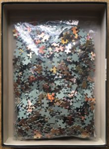 Image of the puzzle 1000, Ravensburger, Crystal of Enchantment, Josephine Wall, Complete, Picture of the bag