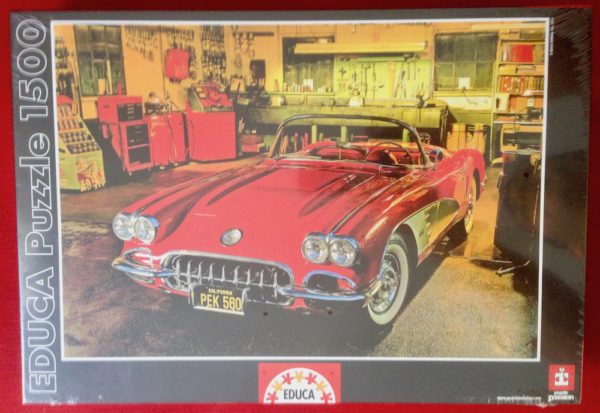 Image of the puzzle 1000, Educa, Tune-up, Unknown Artist, Factory Sealed