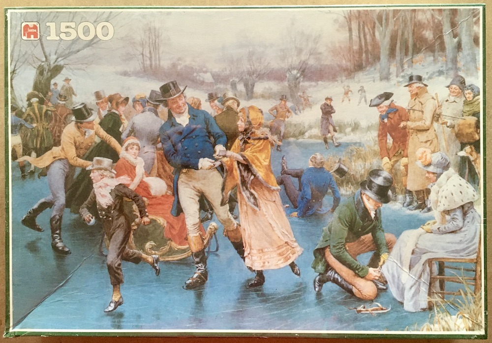 achtergrond Beheren Nieuwjaar 1500, Jumbo, Winter Fun, by Frank Dadd - Rare Puzzles