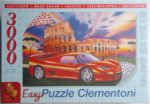 Image of the puzzle 3000, Clementoni, Ferrari F-50, Factory Sealed, Picture of the box
