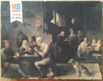 Image of the puzzle 1500, MB, The Card Players, David Teniers the Younger, Complete, Picture of the box