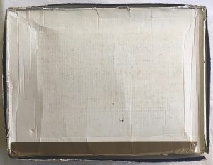 Image of the puzzle 5000, Royale, Beach at Tamariu, Sealed Bag, Picture of the back