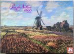 Image of the puzzle 1500, Nathan, Tulip Fields in Holland, Claude Monet, Complete, Picture of the box