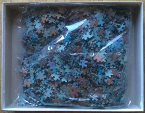 Image of the puzzle 1500, MB, The Ballerina, by Chris Nikolson, Sealed Bag, Picture of the bag