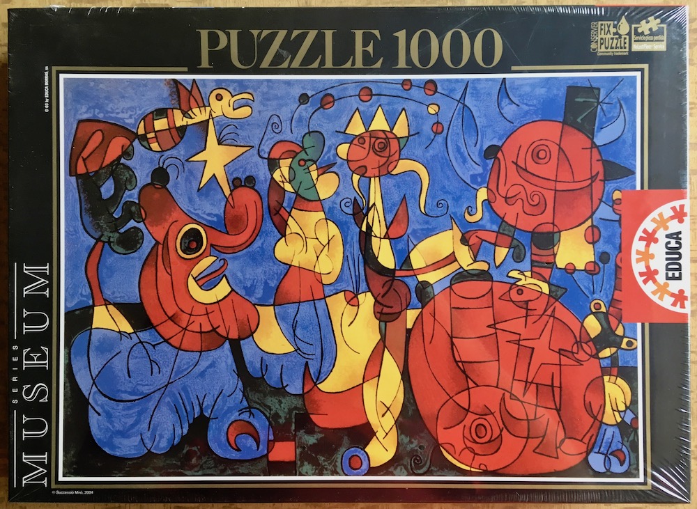 Joan Miro Puzzle Collection  Interactive Arts Puzzle Game for