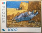 Image of the puzzle 1000, MB, Noon: Rest from Work, by Vincent van Gogh, Factory Sealed, Picture of the box