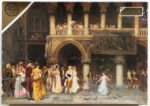 Image of the puzzle 1500, Falcon, A Venetian Wedding, Gabriel Puig Roda, Complete, Picture of the box