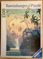 Image of the puzzle 1500, Ravensburger, Afternoon Splendor, James Coleman, Sealed Bag, Picture of the box