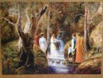Image of the puzzle 1000, Crown & Andrews, Baptism, by Alma Zaadstra, Complete, Picture of the puzzle assembled