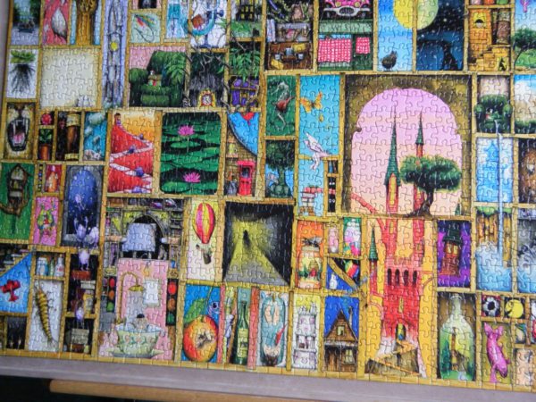 Image of the puzzle 1000, Schmidt, Insights, by Colin Thompson, Complete, Picture of the puzzle assembled
