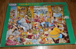 Image of the puzzle 1000, Falcon, The Twelve Days of Christmas, by Graham Thompson, Complete, Picture of the box