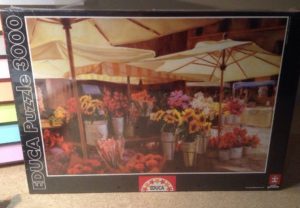 Image of the puzzle 3000, Educa, Campo di Fiori, by Jan McLaughlin, Factory Sealed