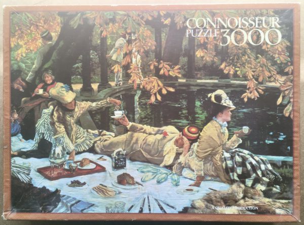 Image of the puzzle 3000, Arrow, The Picnic, by James Tissot, Complete, Picture of the box