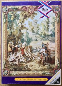 Image of the puzzle 2000, Ravensburger, The Chase, Jean-Baptiste Oudry, Complete, Picture of the box
