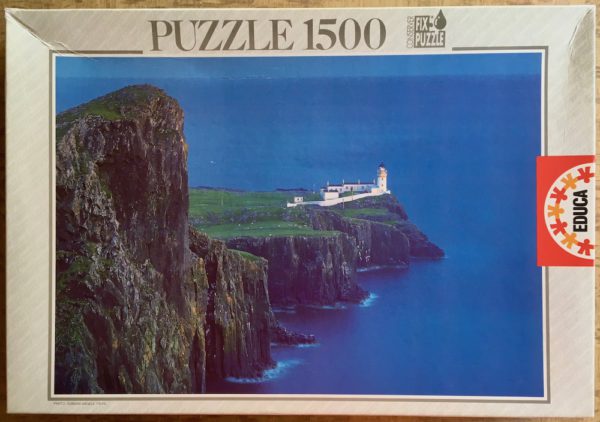 Image of the puzzle 1500, Educa, Skye, Scotland, Edmund Nägele, Sealed Bag, Picture of the box