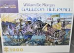 Image of the puzzle 1000, Pomegranate, Galleon Tile Panel, William De Morgan, Factory Sealed, Factory Sealed