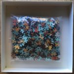 Image of the puzzle Puzzle 500, Educa, The Garden of the Hesperides, by Frederic Leighton, Complete, Picture of the bag