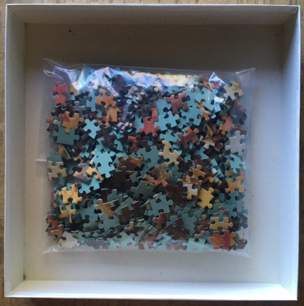 Image of the puzzle Puzzle 500, Educa, The Garden of the Hesperides, by Frederic Leighton, Complete, Picture of the bag