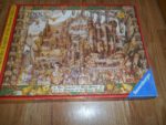 Image of the puzzle 1000, Ravensburger, King Arthur and the Knights of the Round Table, by Albert Lorenz, Complete, Picture of the box