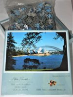 Image of the puzzle 1000, Steve Parish, Sydney Opera House, Sealed Bag, Picture of the box and bag