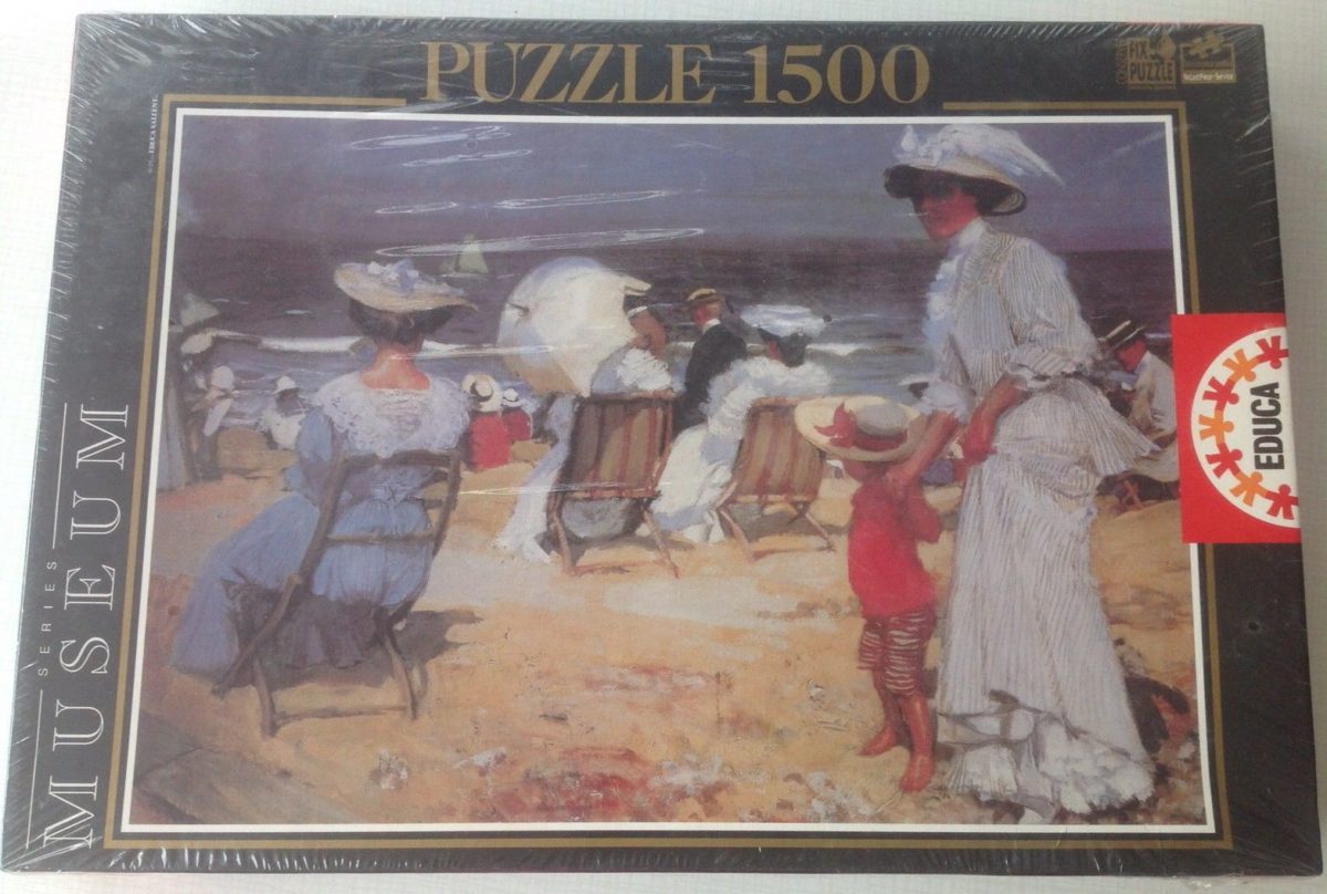 Educa 1500 Piece JIGSAW PUZZLE Playa De Valencia New Sealed 85 X 60 CM