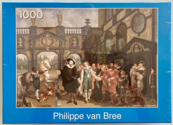 Image of the puzzle 1000, Puzzelman, The Farewell to Anthony van Dyck, by Philippe van Brie, Factory Sealed