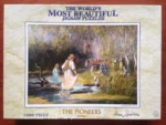 Image of the puzzle 1000, Crown & Andrews, Playing in the Creek, by Almar Zaadstra, Complete, Picture of the box
