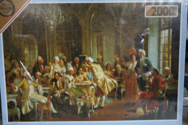 Image of the puzzle 2000, Falcon, An Elegant Soirée, by August Knoop, Factory Sealed