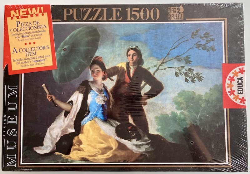 1500, Educa, The Grape Harvest, Francisco de Goya - Rare Puzzles