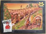 Image of the puzzle 1000, Heye, Wanted! Where is Getaway Car Fred?, by Loup, Sealed Bag, Picture of the box