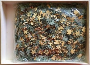 Image of the puzzle 2000, Sunbird, Antique World Map, Sealed Bag, Picture of the bag