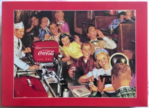 Image of the puzzle 2000, Central Hobby, Coca Cola, Sealed Bag, Picture of the box