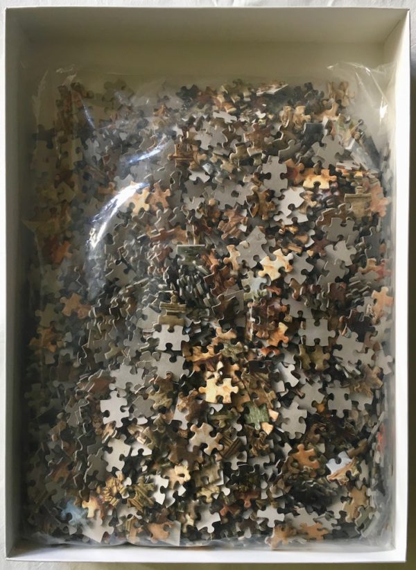 Image of the puzzle 2000, Epoch, The Divine Providence, by Pietro da Cortona, Sealed Bag, Picture of the bag