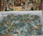 Image of the puzzle 1000, Gibsons, Miss Amy Miles Dolls House, Sealed Bag, Picture of the bag
