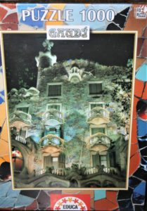 Image of the puzzle 1000, Educa, Casa Batlló, by Antoni Gaudi, Factory Sealed, Listed by Cathy